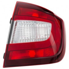 Stop spate lampa Skoda Rapid (Nh), 10.2012-, Liftback, partea Dreapta, P21/4W+P21W+PY21W+W3W; fumuriu; Omologare: ECE, VISTEON