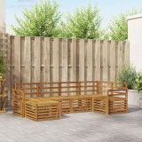 vidaXL Seturi de canapele 6 pcs natural Lemn Solid de Acacia 3375089