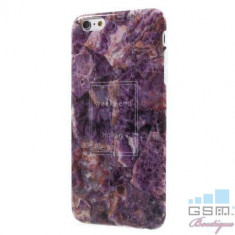 Husa iPhone 6s 6 TPU Marble Pattern Mov foto