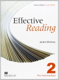 Effective Reading | Jackie McAvoy, Macmillan Education