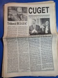 ziarul cuget august 1993 - regina mama , regina maria