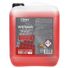 CLINEX W3 Sanit, 5 litri, detergent lichid, concentrat, pt. curatarea obiectelor sanitare, toaletelor