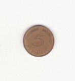 Germania (R.F.G.) 5 pfennig 1976 litera J, Europa