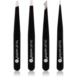Brushworks The Complete set pensete pentru spr&acirc;ncene Black 4 buc