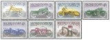 Ungaria 1985 - 100 de ani motociclete, serie neuzata