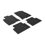 Set covorase auto din cauciuc Honda Civic 05.2017-05.2022, Negru, Gledring, 4 buc. AutoDrive ProParts