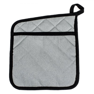 șervet Bucătărie, N/A, Neoprene, Două Fețe, Culoare Negru Argintiu, Dimensiuni 19x21cm foto