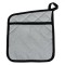 șervet Bucătărie, N/A, Neoprene, Două Fețe, Culoare Negru Argintiu, Dimensiuni 19x21cm