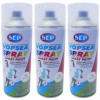 3 x Vopsea spray pentru reparatii rapide, SEP, Lac Lucios, 400ml