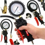 Pistol de umflat roti cu manometru, 0 - 15 bari Verke