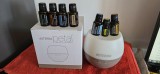 Set 7 Uleiuri Esentiale Doterra Aromaterapie: Air, Eucalipt, Menta, Cassia, Grapefruit, Portocala Salbatica, Cheer + Aparat Doterra