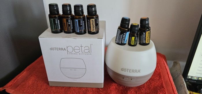 7 ULEIURI ESENTIALE DOTERRA AROMATERAPIE DOTERRA + APARAT .