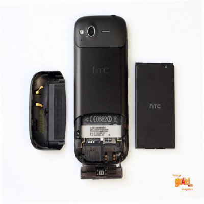 Capac spate + rama HTC Desire S foto