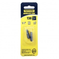 Set 2 buc biti Torx T30, TopMaster 330359 foto