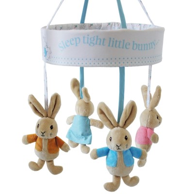 Carusel muzical pentru patut, Peter Rabbit foto