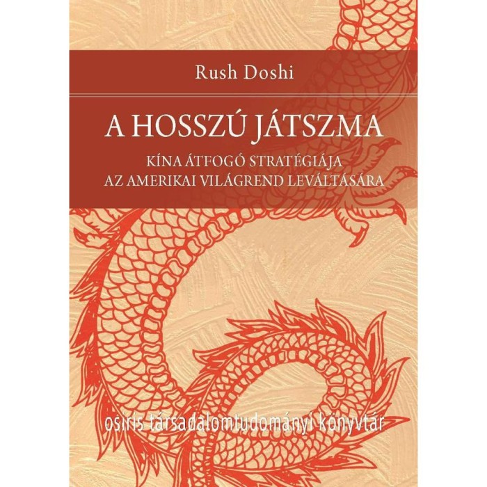 A hossz&uacute; j&aacute;tszma. K&iacute;na &aacute;tfog&oacute; strat&eacute;gi&aacute;ja az amerikai vil&aacute;grend lev&aacute;lt&aacute;s&aacute;ra - Rush Doshi