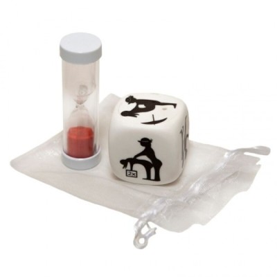 DIABLO PICANTE - DICE GAME OF POSTURE WITH HOURGLASS foto