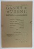 GANDUL VREMII , REVISTA DE IDEOLOGIE , NR. 10 , 15 DECEMBRIE , 1936