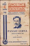 C252 Panait Cerna viața si operele lui de Lucian Predescu, 1938