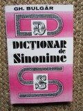 DICTIONAR DE SINONIME - GHEORGHE BULGAR