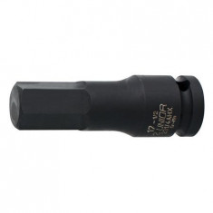 Cap de IMPACT cu profil hexagonal exterior 1/2&amp;quot;. marca Unior cu diametrul de 19 mm foto