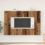 vidaXL Set comodă TV cu raft Pe perete cu depozitare cu ușă 8 pcs Lemn vechi 60 x 30 x 30 cm