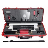 Set 5 gletiere profesionale, lama inox, 25, 40, 60, 80, 100 cm, adaptor, maner telescopic, rola gletuit, tava, spaclu, geanta, Mix, Olejnik GartenVIP