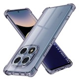 Husa Xiaomi Redmi Note 14 Pro 5G Asteroid GSM Shockproof Clear Silicone, fumuriu