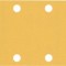 Bosch Set 10 Foi abrazive C470, 93x230mm, G120, 8 gauri - 4059952541747