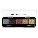 Paleta sclipici pentru pleoape Pressed Glitter, Magic Studio, 68029