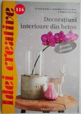 Decoratiuni interioare din beton pentru avansati ? M. Dawidowski foto