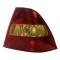 Stop spate, lampa Toyota Corolla (E12), 01.2002-12.2003, model: Sedan, montare spate, dreapta, cu lampa de mers inapoi; Tip=Farba; P21/5W+P21W+PY21W;