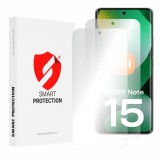 Folie de protectie Ecran Smart Protection Premium Classic pentru Xiaomi Redmi Note 15 4G, Plastic, Set 2 bucati