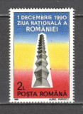 Romania.1990 1 Decembrie-Ziua nationala DR.534, Nestampilat