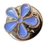 Pin masonic - Floare Nu ma uita - 7 mm