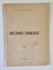 CHESTIUNEA TARANEASCA de VASILE M. KOGALNICEANU , 1906 *COPERTA SPATE REFACUTA