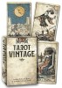 Tarot Vintage Rider-Waite-Smith, Carte in Engleza, Pachet Carti Tarot cu Aspect Antichizat