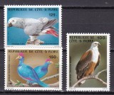 Coasta de Fildes 1983 fauna pasari MI 783-785 MNH