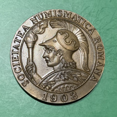 Medalie Societatea Numismatica română