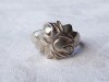 Argint INEL TRANDAFIRI art nouveau 1900 FRANTA de efect UNIC vintage SPLENDID