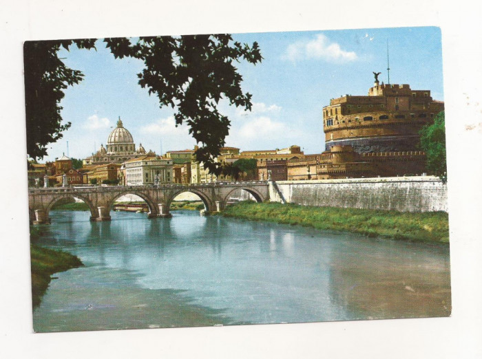 FA53-Carte Postala- ITALIA - Roma, Castel S. Angelo, necirculata 1968