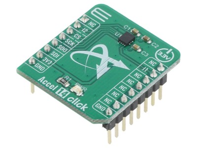 Placă prototip accelerometru GPIO/SPI foto
