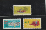 Germania DDR 1962-Expozitia Nationala Agricola,Makkleeberg,serie 3,Mi.895-897