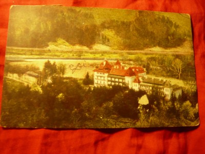 Ilustrata Baile Calimanesti - Vedere cu Hotelul Jantea ,1926 Ed.Libr.Micul Dorob foto