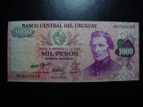 URUGUAY 1000 PESOS 1974 VF/XF