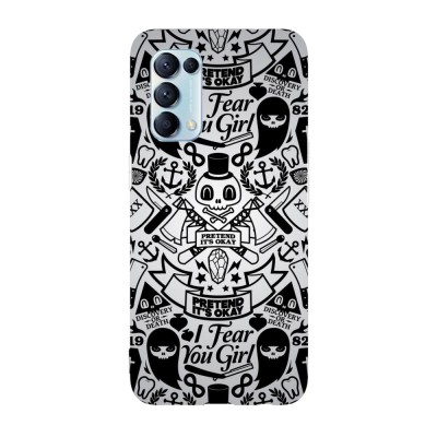 Husa compatibila cu Oppo A72 model Pretend It&amp;amp;#039;s ok, Silicon, TPU, Viceversa foto