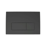 CLAPETA ACTIONARE DUBLA GEBERIT DELTA50 NEGRU MAT 115.119.14.1
