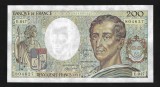 FRANTA 200 FRANCI 1987 , [2] P- 155b , Seria E.047 / 804627 , XF