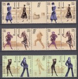 ROMANIA 2004 LP 1635 LP 1635 a MODA SECOLULUI XX SERIE+SERIE CU VINIETA MNH, Nestampilat