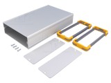 Carcasa cu panou FISCHER ELEKTRONIK FR 120 42 200 ME, Aluminiu, Gri, IP54